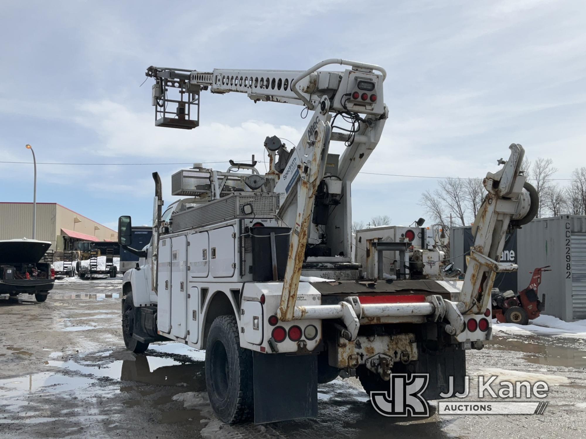 (Rome, NY) Altec A-T40C, Telescopic Non-Insulated Cable Placing Bucket Truck mounted on 2005 GMC C85