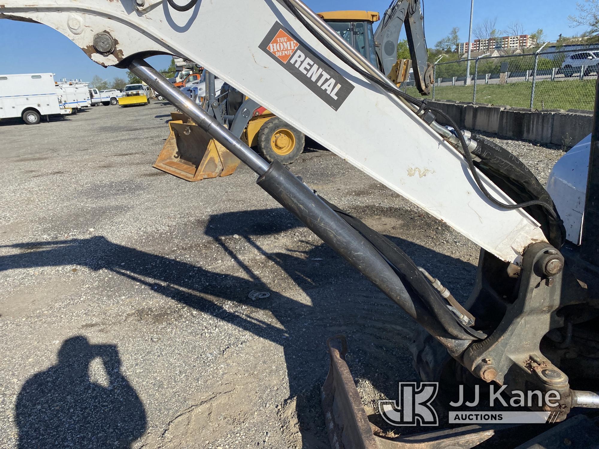 (Plymouth Meeting, PA) 2018 Bobcat E35I Mini Hydraulic Excavator Runs Moves & Operates