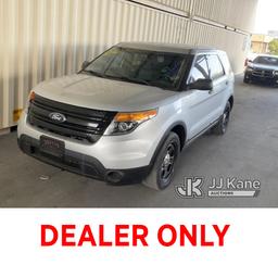 (Jurupa Valley, CA) 2013 Ford Explorer AWD Police Interceptor Sport Utility Vehicle Runs But Does No