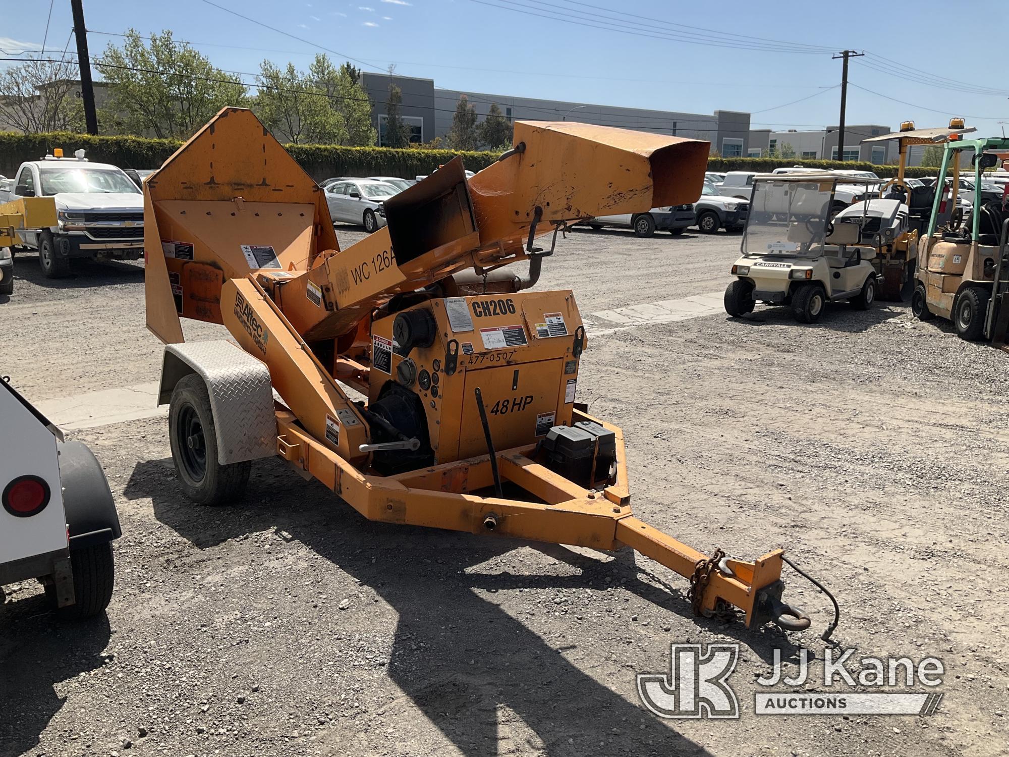 (Jurupa Valley, CA) 2010 Altec WC126A Chipper (12in Drum) Application for Special Equipment, Runs &