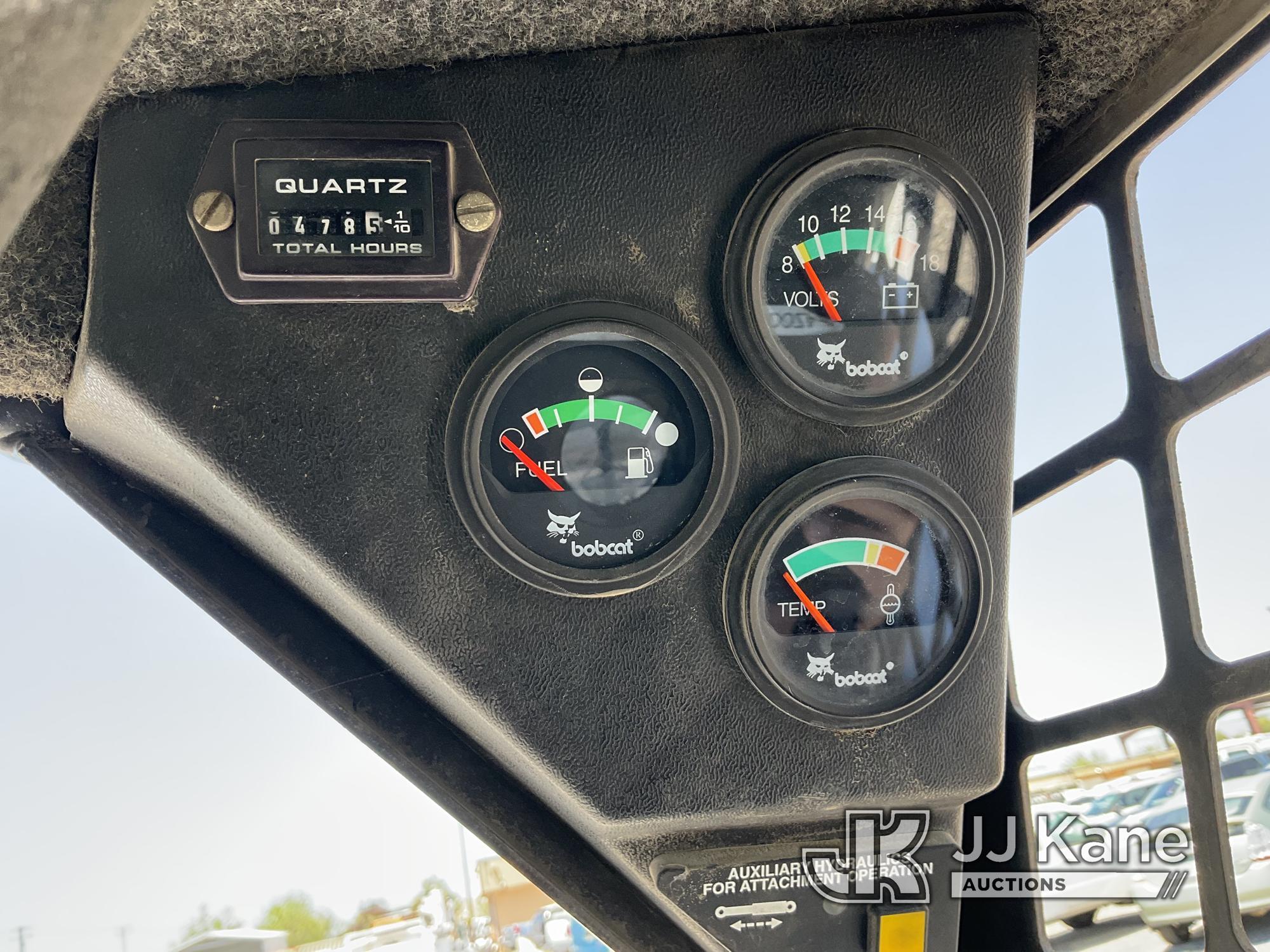 (Jurupa Valley, CA) 1999 Bobcat 763 Skid Steer Loader Runs & Moves