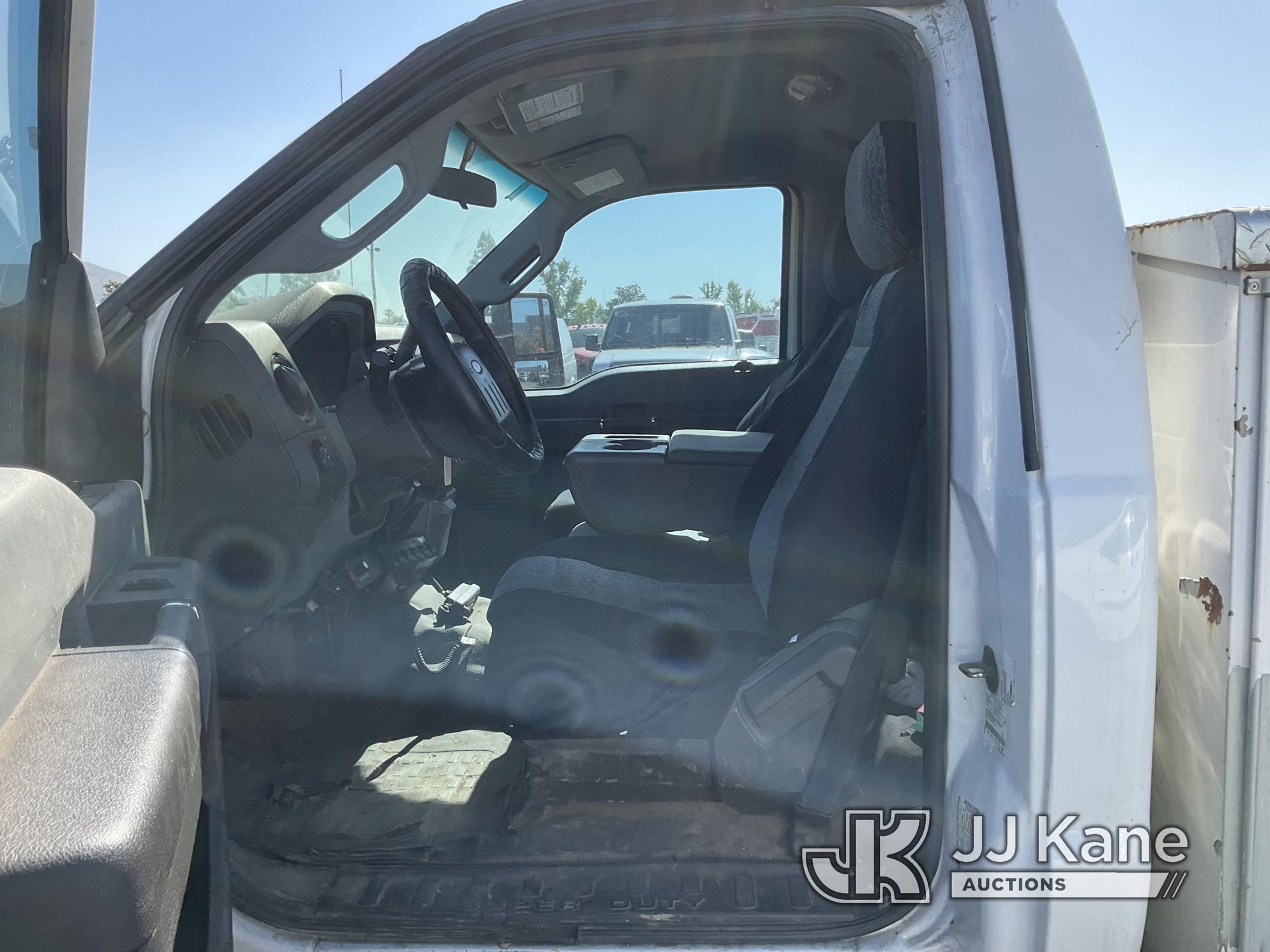 (Jurupa Valley, CA) 2013 Ford F-250 SD Regular Cab Pickup 2-DR Runs, Moves, Broken Cabinet, Front En