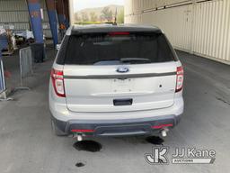 (Jurupa Valley, CA) 2015 Ford Explorer AWD Police Interceptor Sport Utility Vehicle Runs & Moves, Op