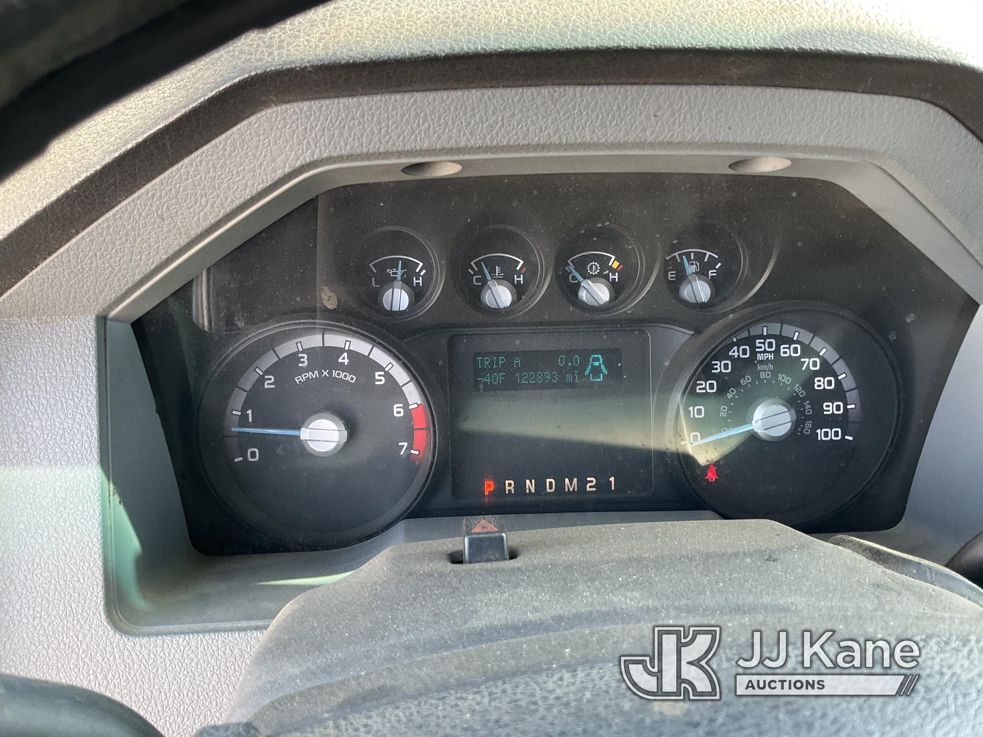 (Jurupa Valley, CA) 2013 Ford F-250 SD Regular Cab Pickup 2-DR Runs, Moves, Broken Cabinet, Front En