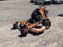 (Tracy-Clark, NV) 2016 Scag V Ride zero turn riding mower Condition Unknown (no key)  No S/N Placard
