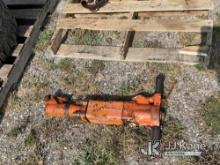 Hydraulic Jack Hammer (Operates) NOTE: This unit is being sold AS IS/WHERE IS via Timed Auction and 