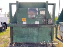 Marathon VTP-3YD Trash Compactor Body Damage & Rust, Operating Condition Unknown