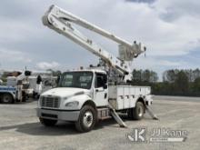 (China Grove, NC) Altec AA55, Material Handling Bucket Truck rear mounted on 2017 Freightliner M2 10