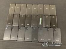24 Cellphones Possibly Locked Used