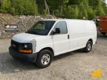 (Shrewsbury, MA) 2010 GMC G2500 Cargo Van Runs & Moves) (Rust/Paint Damage, Chipped Windshield