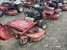 (Rome, NY) Exmark Turf Tracer X-Series 60 Walk Behind Mower Missing Parts, Not Running, Condition Un