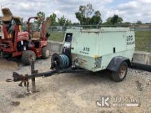 (Plymouth Meeting, PA) 2004 Sullair 375DPQJD 375cfm Portable Air Compressor, trailer mounted No Titl