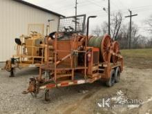 (Fort Wayne, IN) 1996 Wagner Smith T-4DP-72 4-Drum Puller/Tensioner, trailer mtd. Not Running, Condi