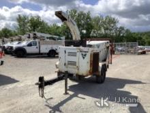 2014 Vermeer BC1000XL Portable Chipper (12in Drum) Runs, Operational Condition Unknown, No Key, Rust