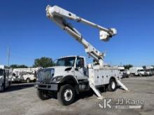 (Plymouth Meeting, PA) Altec AM55E, Over-Center Material Handling Bucket Truck rear mounted on 2020