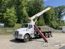 (Shrewsbury, MA) Terex BT3470, Hydraulic Truck Crane mounted behind cab on 2003 Kenworth T300 T/A Fl