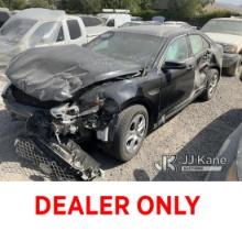 (Jurupa Valley, CA) 2015 Ford Taurus AWD 4-Door Sedan Not Running, Has Open Recall, No Key, Wrecked