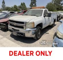 2008 Chevrolet Silverado 2500HD Regular Cab Pickup 2-DR Not Running, Has Electrical Issues