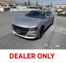 2015 Dodge Charger Police Package 4-Door Sedan Runs & Moves, Interior Stripped Of Parts