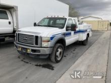 2008 Ford F-450 SD Extended Cab Pickup 4-DR Runs & Moves, Exempt From Smog