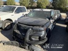 2020 Ford Explorer 4-Door Sport Utility Vehicle Wrecked, Not Running, Condition Unknown, Missing Key