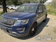 2017 Ford Explorer 4x4 4-Door Sport Utility Vehicle Runs & Moves) (Smoking Occurred When Jump Starte