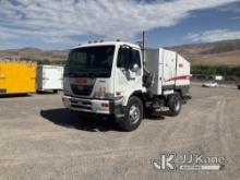 2010 Nissan UD3300 Sweeper, Right Hand Drive Runs & Moves