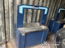 Cyklop Strapping Machine Model# ASM-1 Serial# 81027233-11233 (Condition Unknown) NOTE: This unit is 