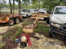 2000 Reids 7-Ton Pole Trailer, (Co-op Owned) Body/Rust Damaged