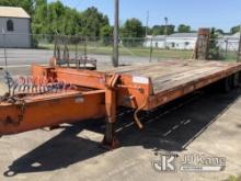 2006 McElrath T/A Tagalong Equipment Trailer Inoperable, Leaf Spring Brackets/Bolts Damaged & Cut Of