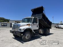 2005 International 7300 S/A Dump Truck, (REMANUFACTURED ENGINE) Runs, Moves, & Dump Body Operates