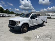 2018 Ford F250 Service Truck, (Southern Company Unit) Runs & Moves