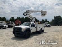 Altec AT37G, Articulating & Telescopic Bucket Truck mounted behind cab on 2016 Ford F550 Service Tru