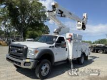 (Charlotte, NC) Altec AT40-MH, Articulating & Telescopic Bucket Truck mounted behind cab on 2016 For