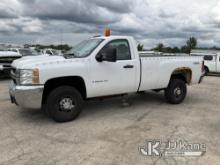 2008 Chevrolet Silverado 2500HD 4x4 Pickup Truck Runs, Moves, Rust Damage, Body Damage