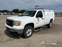 (Wichita, KS) 2012 GMC Sierra 2500 4x4 Pickup Truck Runs & Moves) (Runs Rough, Low Oil Pressure Indi