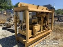 Kohler skid mtd Not Running, Condition Unknown) (Cranks with Jump But Will Not Stay Running