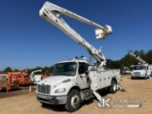 Altec AA55-MH, Material Handling Bucket Truck rear mounted on 2015 Freightliner M2 106 Utility Truck