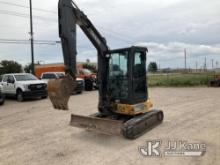 (Waxahachie, TX) 2016 John Deere 35G Mini Hydraulic Excavator Runs, moves & Operates.