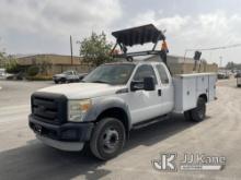 2011 Ford F450 Extended-Cab Pickup Truck Runs & Moves