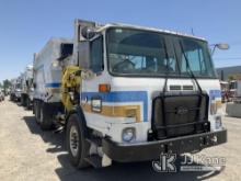 2013 Autocar ACX Xpeditor Garbage/Compactor Truck Runs, Moves, Abs Light Is On