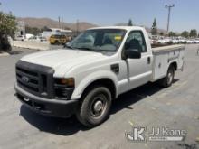 2010 Ford Ff-250 SD Utility Truck Runs & Moves