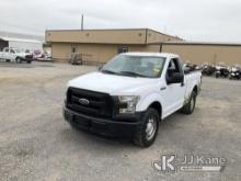 2016 Ford F150 Pickup Truck Runs & Moves,  Check Engine Light Is On, Paint Damage , Bad Charging Sys