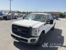 2014 Ford F250 Crew-Cab Pickup Truck Runs & Moves, Paint Damage