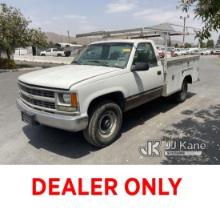 2000 Chevrolet C/K 2500 Cab & Chassis Engine Runs With Jumpstart, Will Not Stay Running