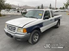 2001 Ford Ranger Extended-Cab Pickup Truck Runs & Moves