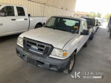 2006 Ford Ranger Extended-Cab Pickup Truck Runs & Moves, Air Bag Light Is On, Paint Damage