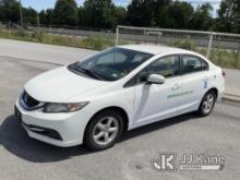 2015 Honda Civic 4-Door Sedan CNG Only, Runs & Moves, Body & Rust Damage) (Inspection and Removal BY