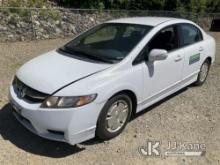 2010 Honda Civic Hybrid 4-Door Sedan Runs & Moves) (Engine/Belt Noise, Engine Tick, Body & Rust Dama