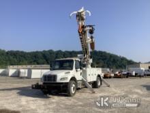 Altec DC47-TR, Digger Derrick rear mounted on 2019 Freightliner M2 Utility Truck Runs, Moves & Opera